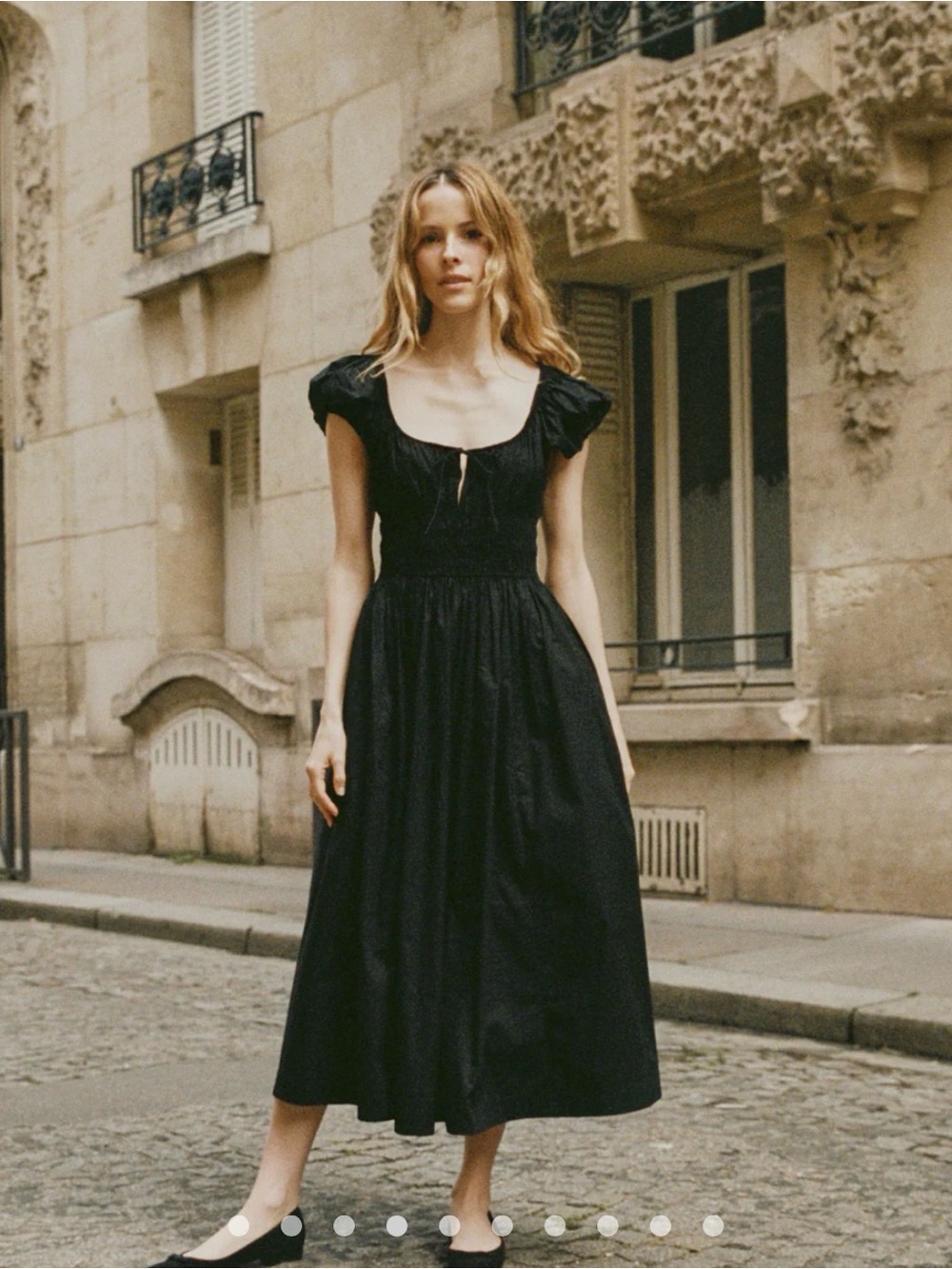 Doen Black Quinn Dress